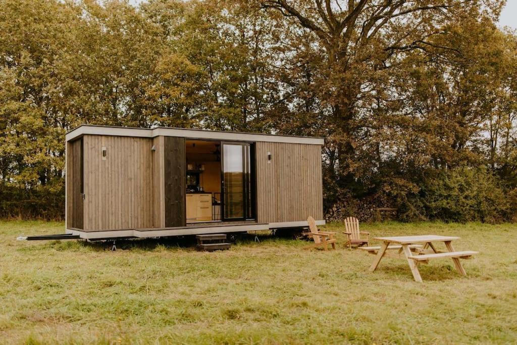 Villa Parcel Tiny House I L'Arche Des Hays Les Hays Exterior foto